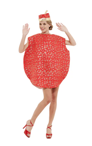 Adult Christmas bauble costume